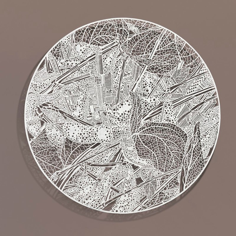 Illustration for article titled Insanely detailed hand-cut illustrations on rice paper
